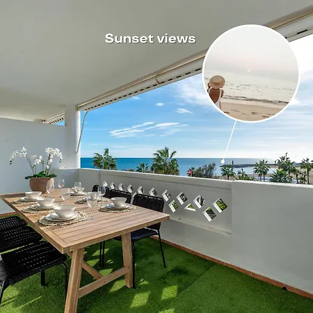 Apartment Vacation I 1 Puerto Banus Sea Front Rental, Renovated Marbella